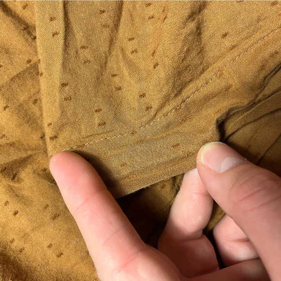 Old navy pintuck clip dot swing dress sisal xxl - Picture 7 of 16